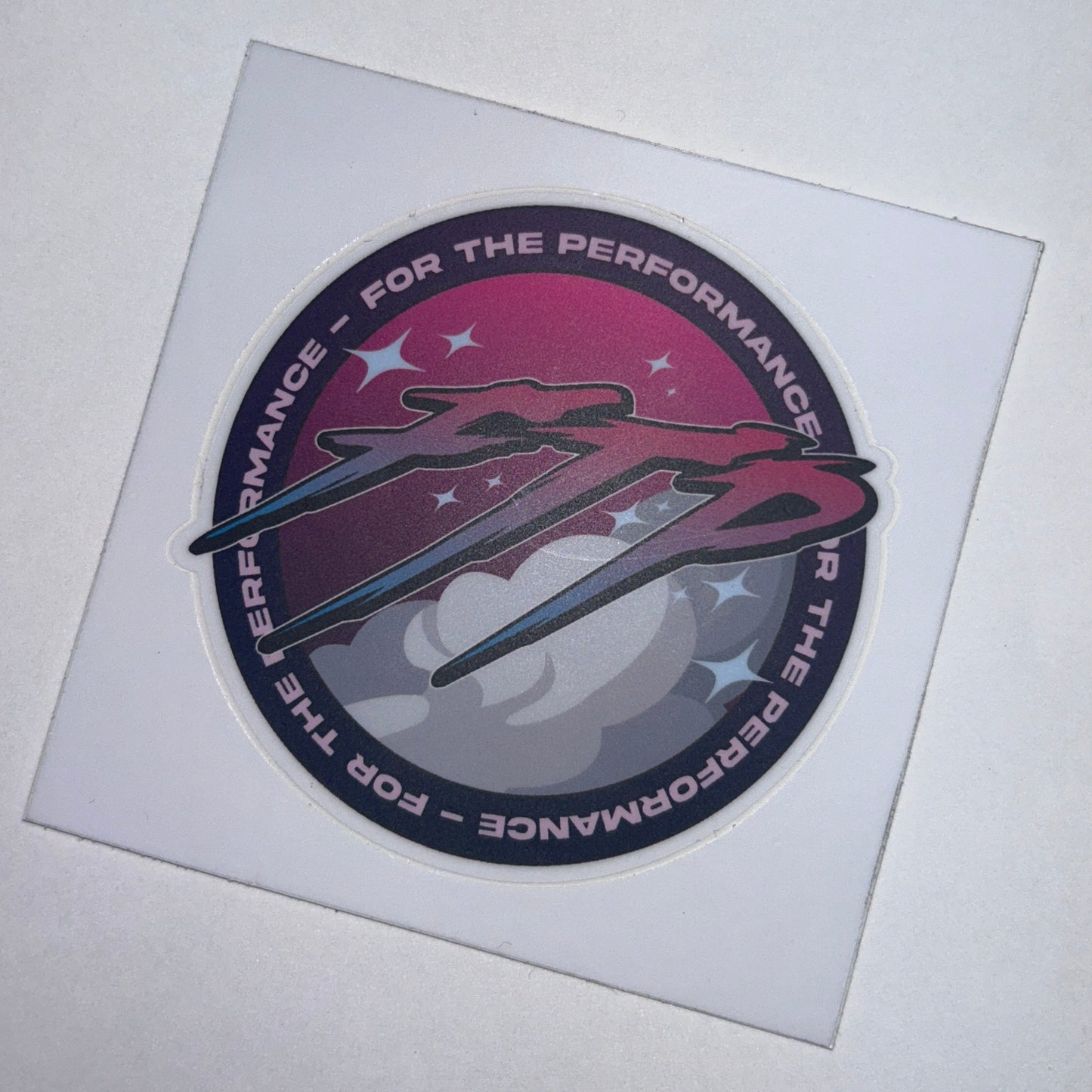 ForThePerformance 3 Inch Sticker